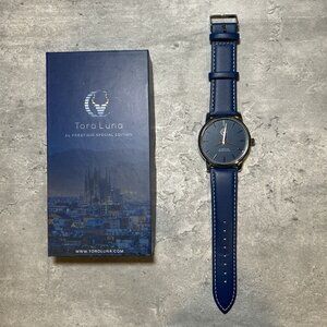 Toro Luna El Prestigio Special Edition Blue Moon Dial Wristwatch Model EPSE21TL